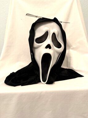 Ghost Face Scream Mask Fun World NEW Horror Halloween Costume Cosplay